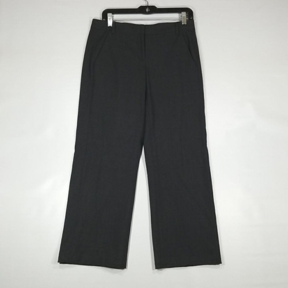 Isda & Co Pants Women's Size 4 Dark Heathered Grey Front Rear Pockets Office